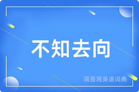 不知去向用英语怎么说,不知去向的英语翻译 不知去向