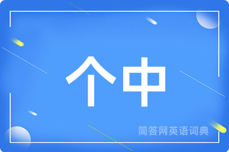 个中