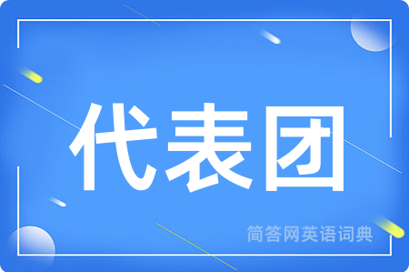 代表团