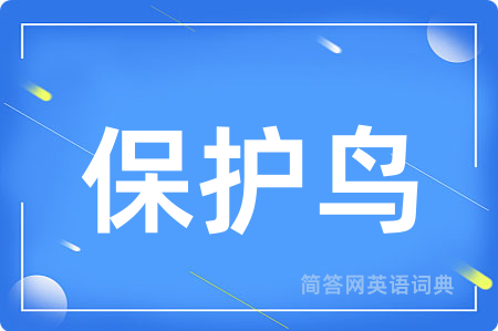 保护鸟