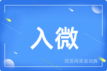 入微用英语怎么说,入微的英语翻译 入微