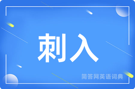 刺入