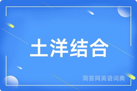 土洋结合