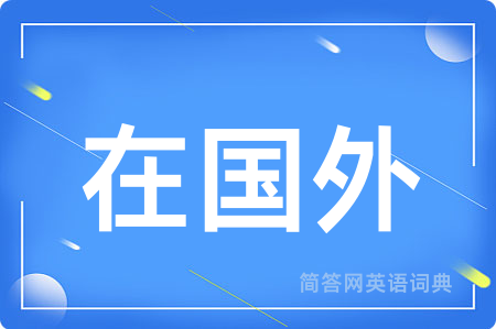 在国外