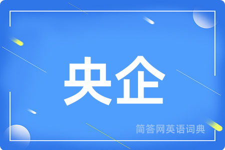央企用英语怎么说,央企的英语翻译 央企