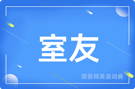 室友用英语怎么说,室友的英语翻译 室友