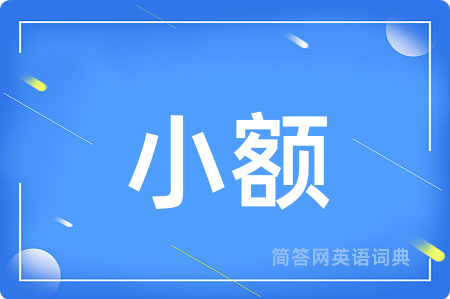 小额