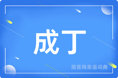 成丁