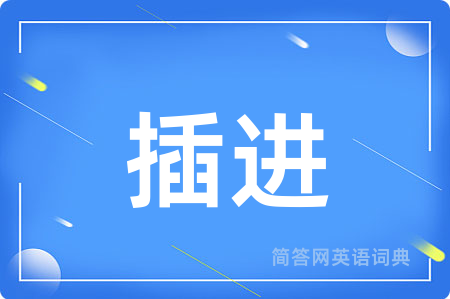 插进
