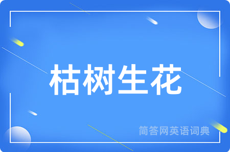 枯树生花