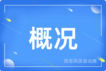 概况用英语怎么说,概况的英语翻译 概况