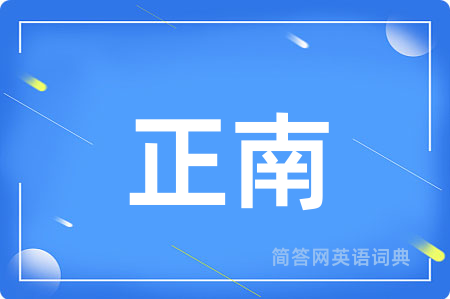 正南
