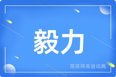 毅力