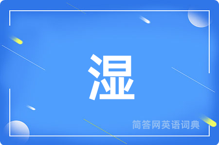 湿