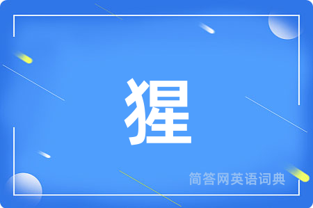 猩用英语怎么说,猩的英语翻译 猩