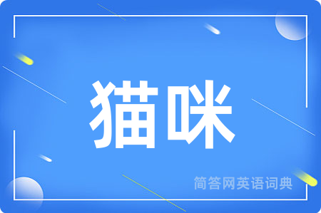 猫咪用英语怎么说,猫咪的英语翻译 猫咪