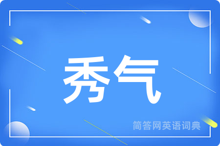 秀气用英语怎么说,秀气的英语翻译 秀气