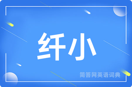 纤小