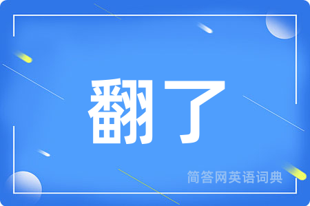 翻了