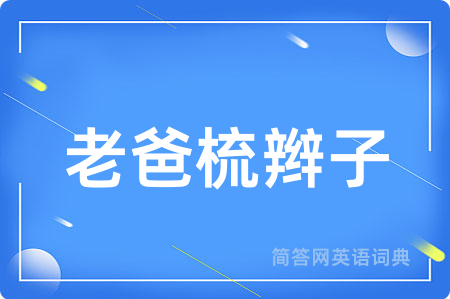 老爸梳辫子
