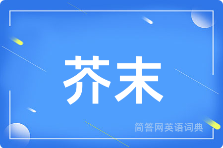 芥末用英语怎么说,芥末的英语翻译 芥末