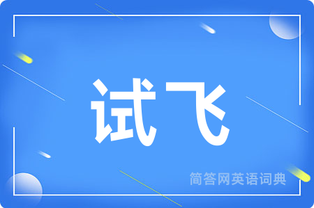 试飞