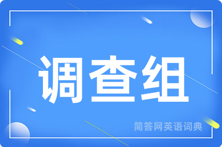 调查组