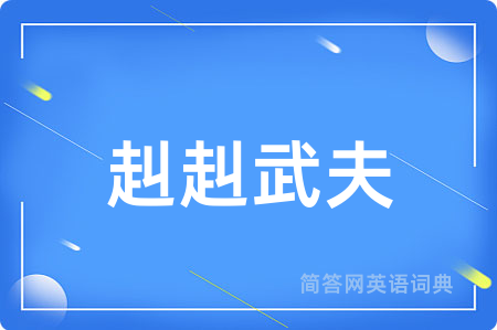 赳赳武夫
