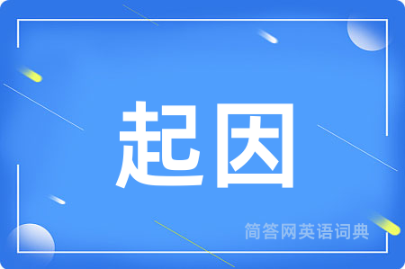 起因