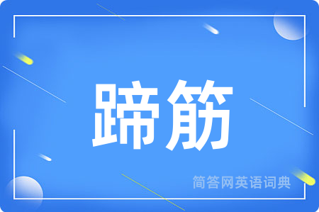 蹄筋
