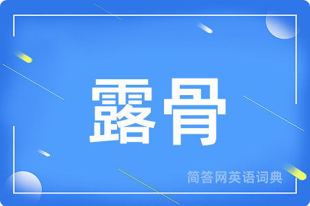 露骨