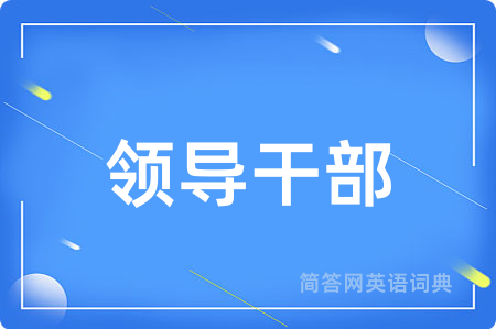 领导干部