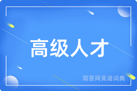 高级人才