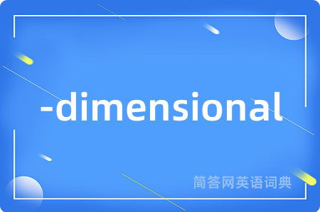 -dimensional
