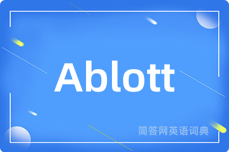 Ablott