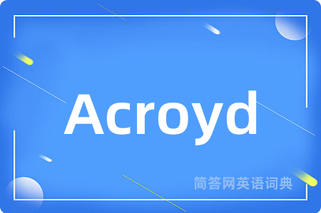 Acroyd