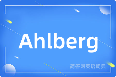 Ahlberg
