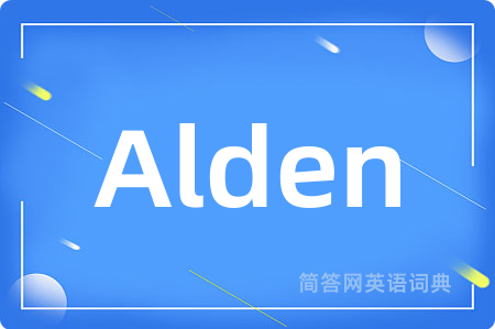 Alden
