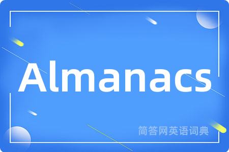 Almanacs