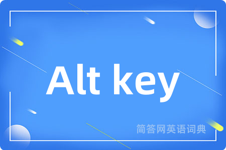 Alt key
