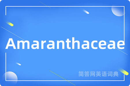 Amaranthaceae