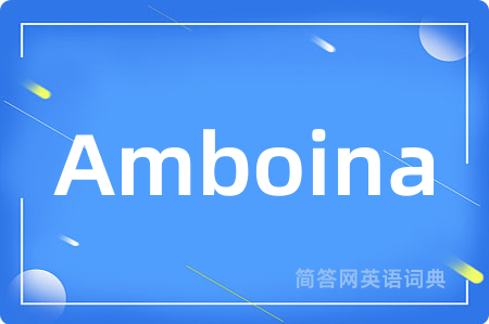 Amboina