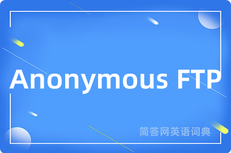 Anonymous FTP