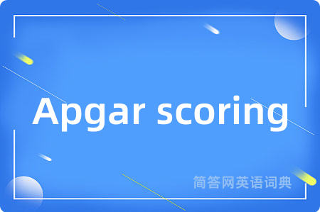 Apgar scoring