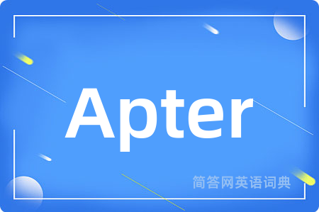 Apter