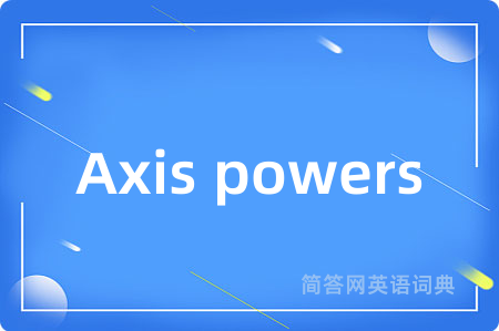 Axis powers