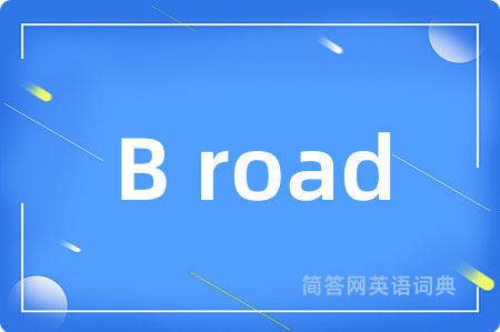 B road