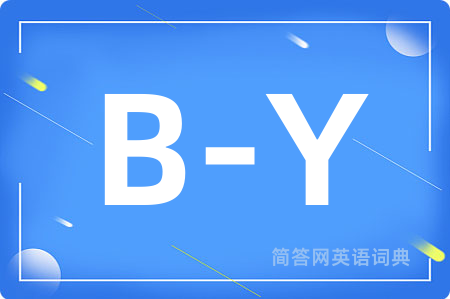 B-Y