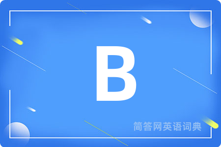 B