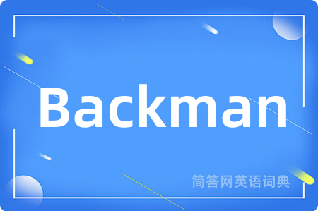 Backman